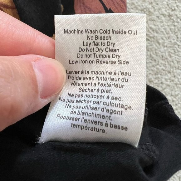 Aritzia Talula Floral High Waist Bodycon Pull On Mini Skirt - Picture 8 of 10